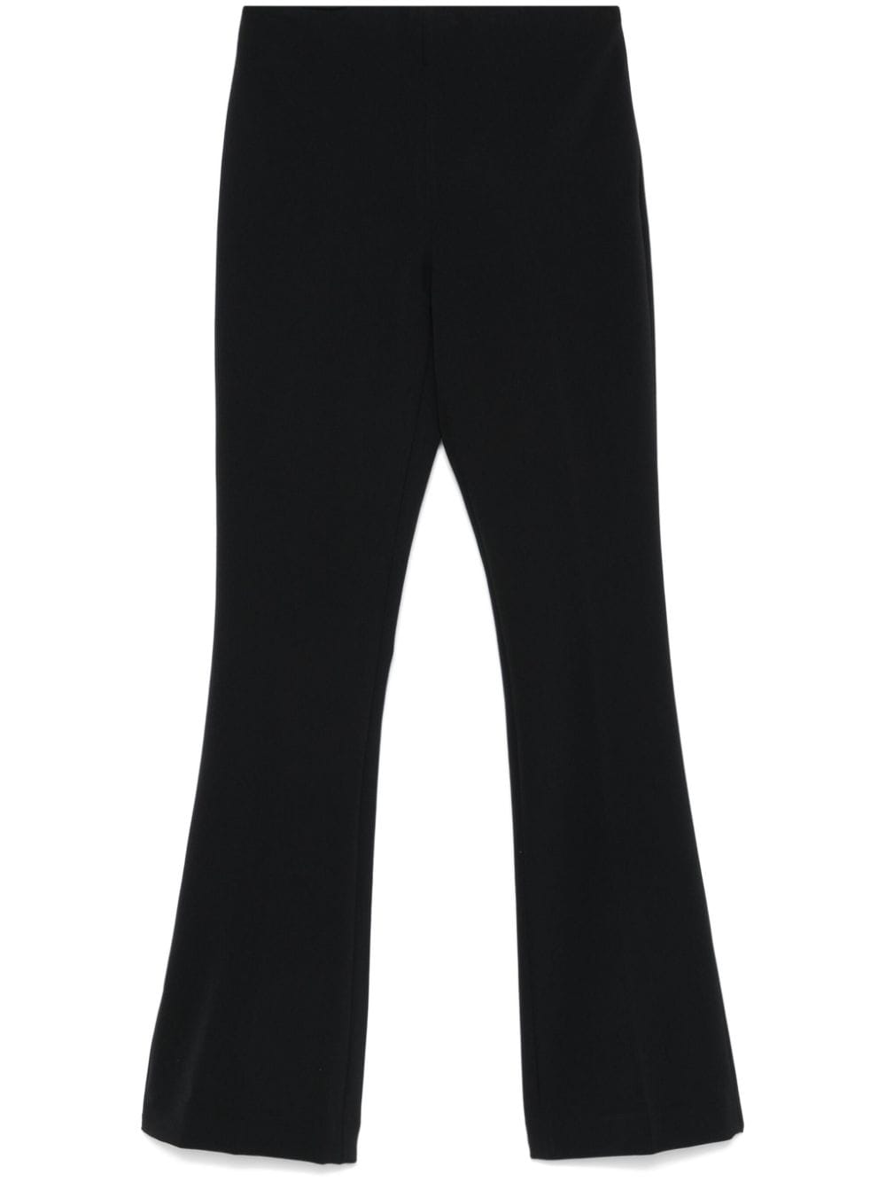 TWIN-SET Bootcut Trousers with Logo