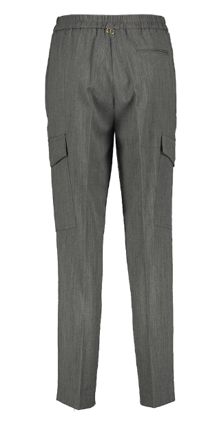 TWIN-SET Cargo Trousers for Women - Mid-Rise Straight Leg