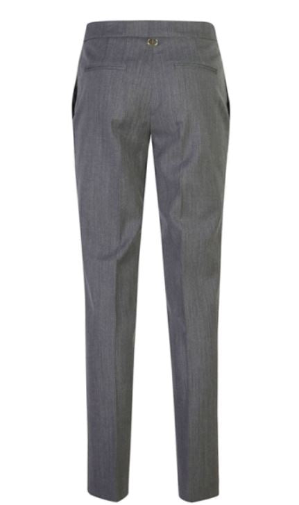 TWIN-SET High-Waisted Tapered Tailored Trousers