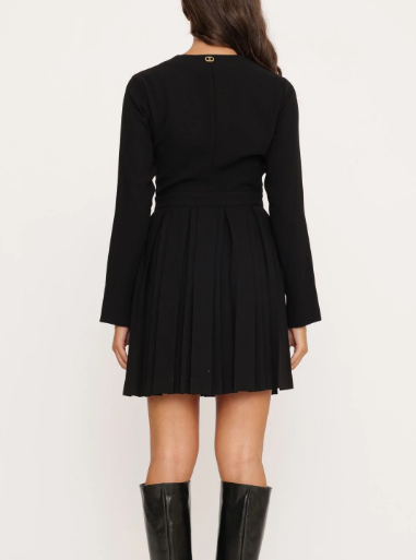 TWIN-SET Elegant Mini Polyester Dress for Women