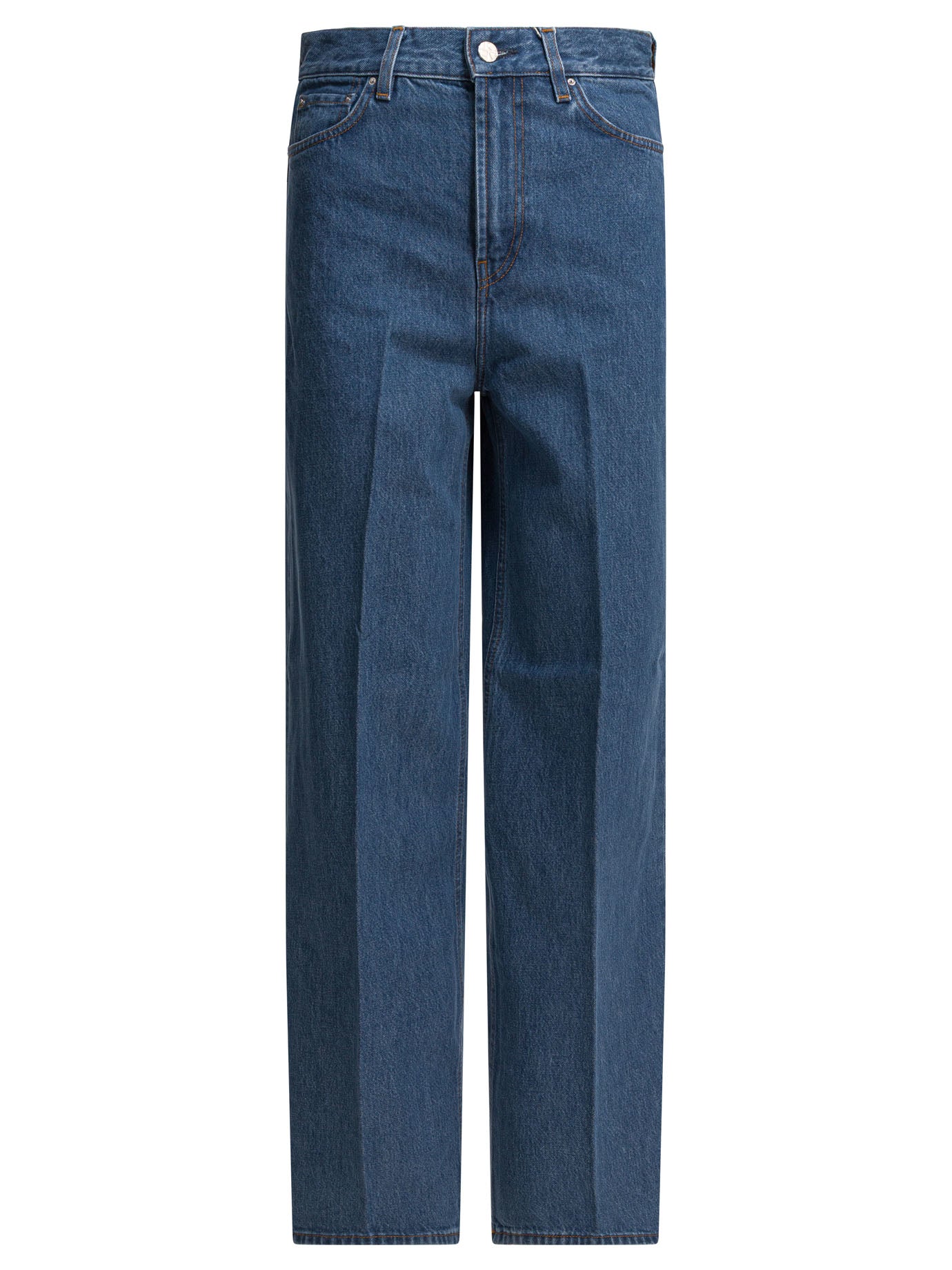 TOTEME Wide Leg Denim Trousers for Women