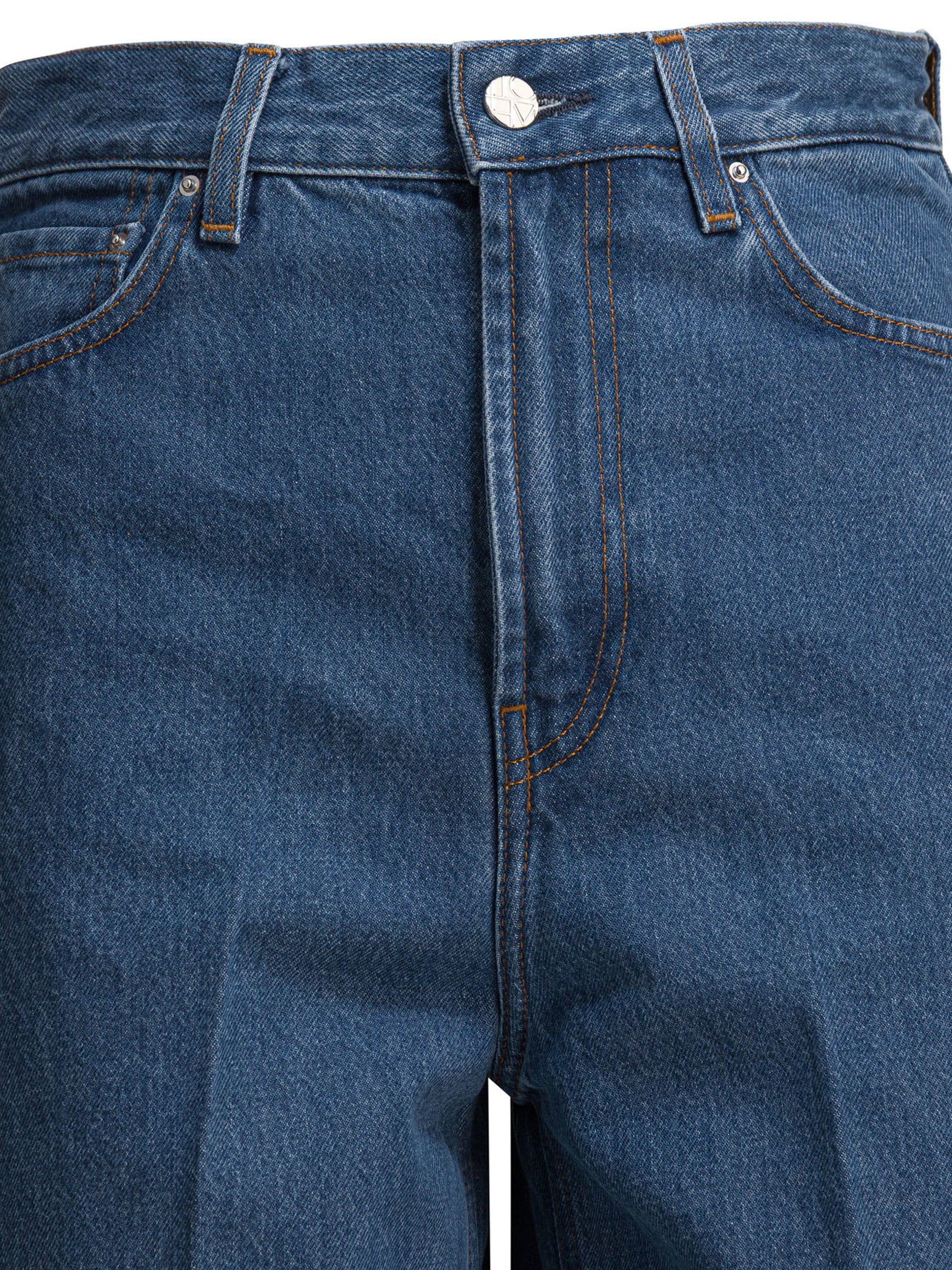 TOTEME Wide Leg Denim Trousers for Women