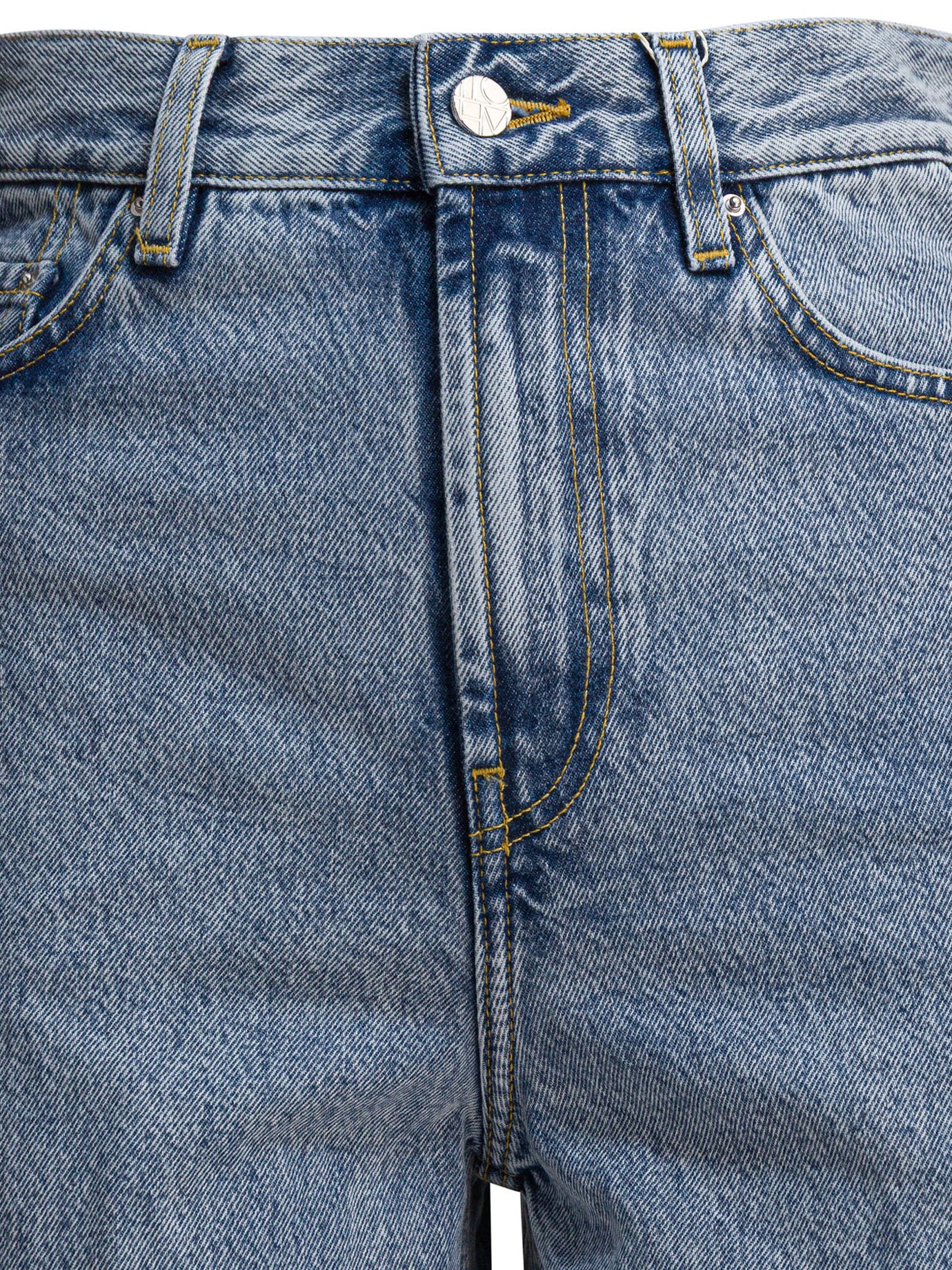 TOTEME Wide Leg Denim Trousers for Women - FW25 Collection