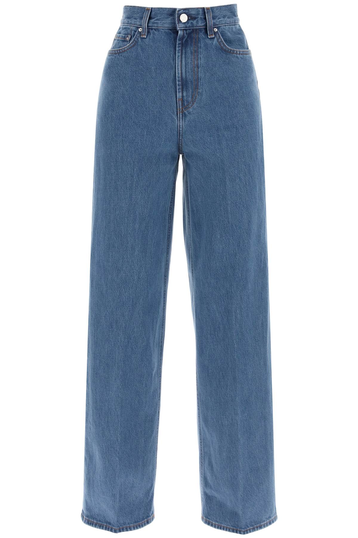 TOTEME Wide Leg Denim Pants for Women - Fall/Winter 2024