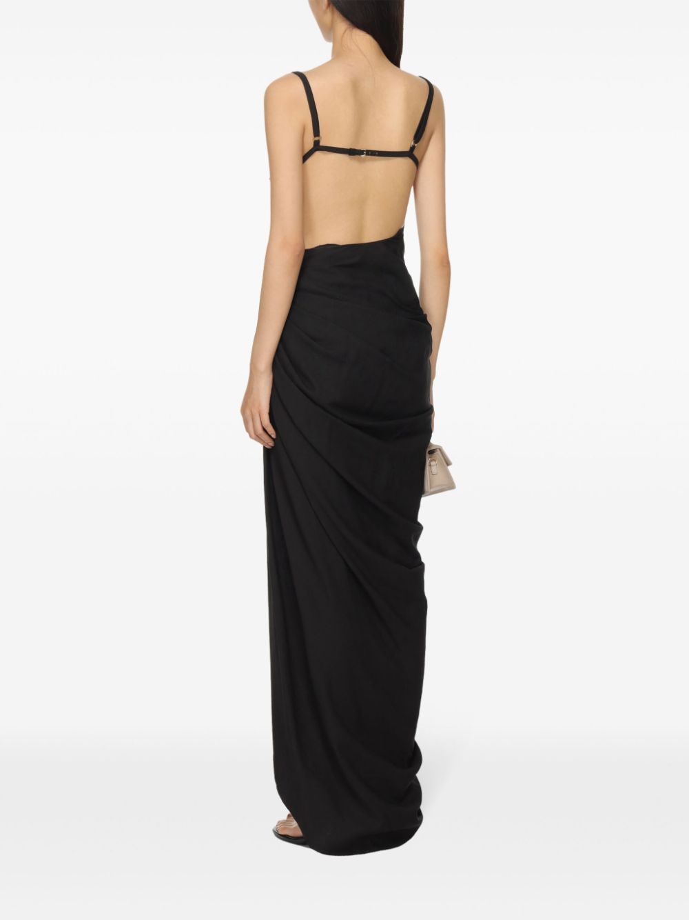 JACQUEMUS Elegant Saudae Floor-Length Dress