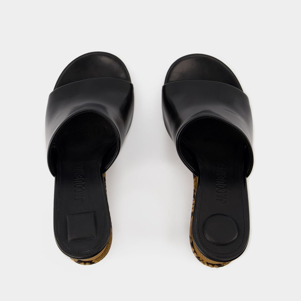 JACQUEMUS Les Doubles Flat Sandals for Women