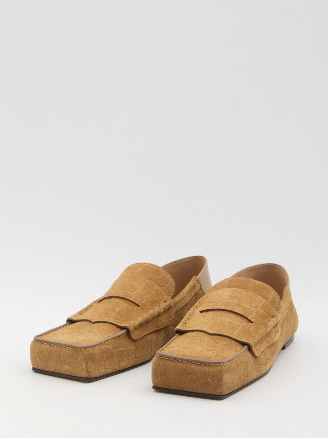 JACQUEMUS Square Toe Loafers