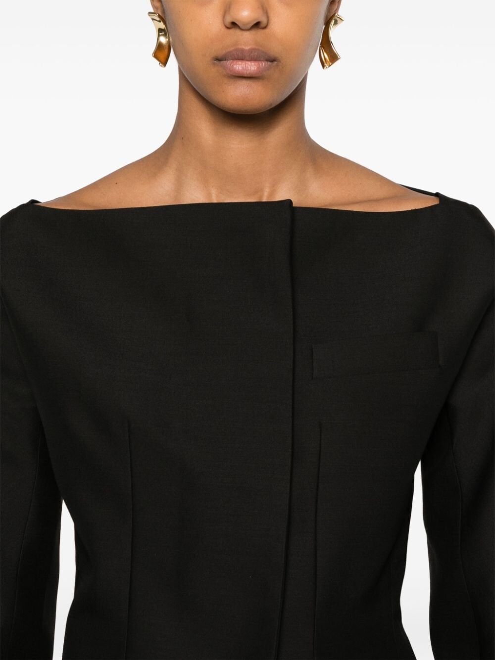 JACQUEMUS The Veste Spalla Mini Jacket