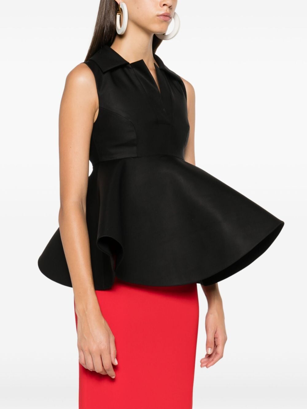 JACQUEMUS Sleeveless Mini Shirt Sculpture for Women - F/W 24