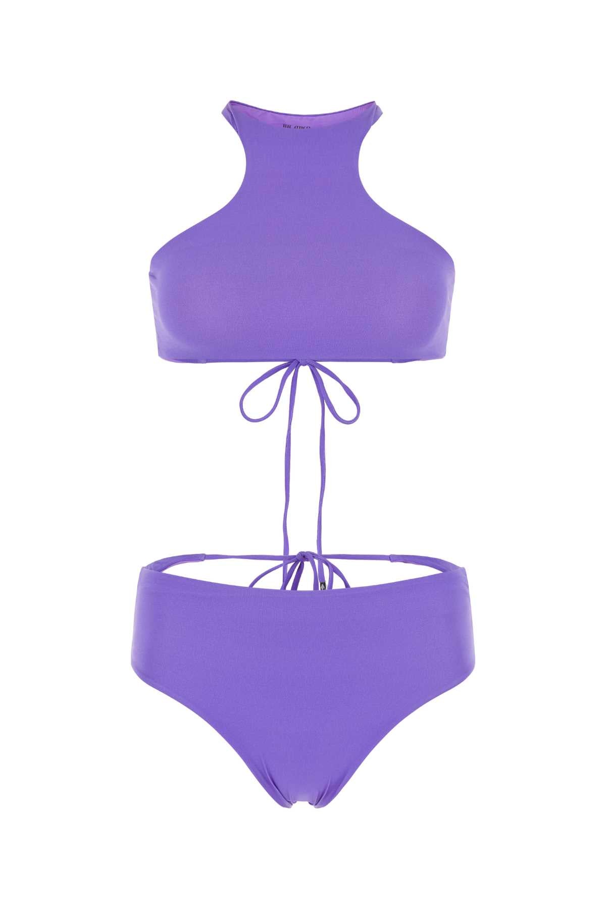 THE ATTICO Stretch Nylon Bikini