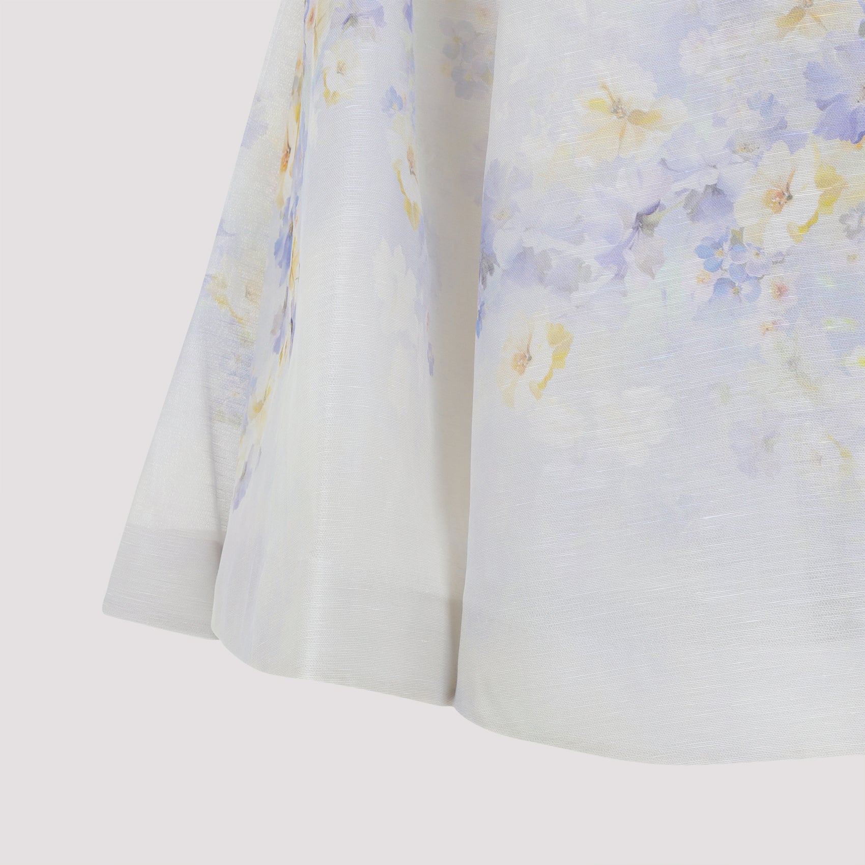 ZIMMERMANN Floral Twist Front Midi Dress