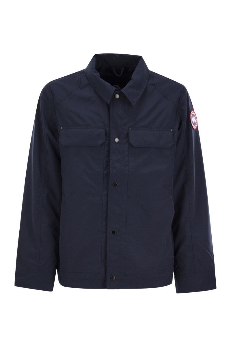 CANADA GOOSE Men's Burnaby Tech Fabric Jacket