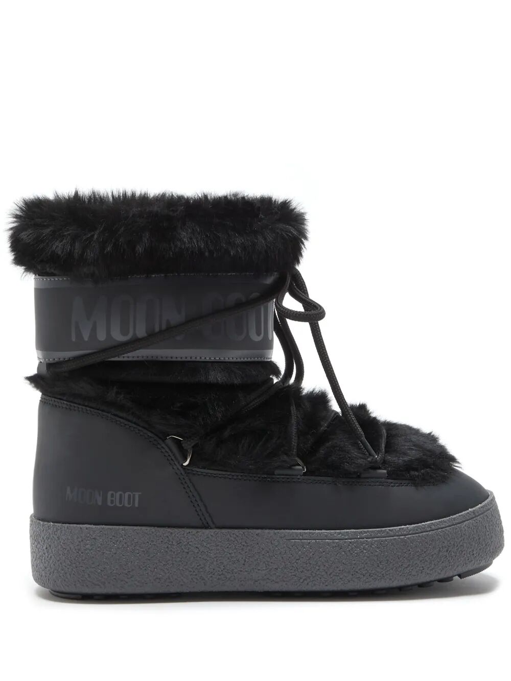 MOON BOOT Faux Fur Waterproof Boot