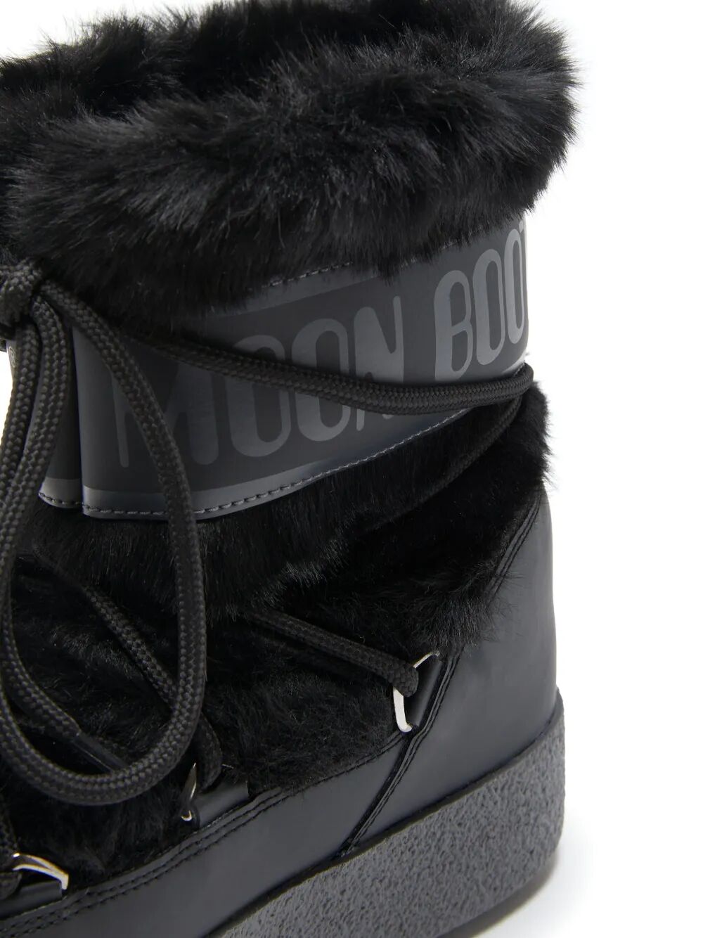 MOON BOOT Faux Fur Waterproof Boot