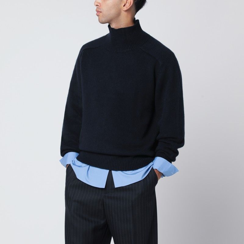 SOFT GOAT Men's Luxe Cashmere Turtleneck Sweater - FW25