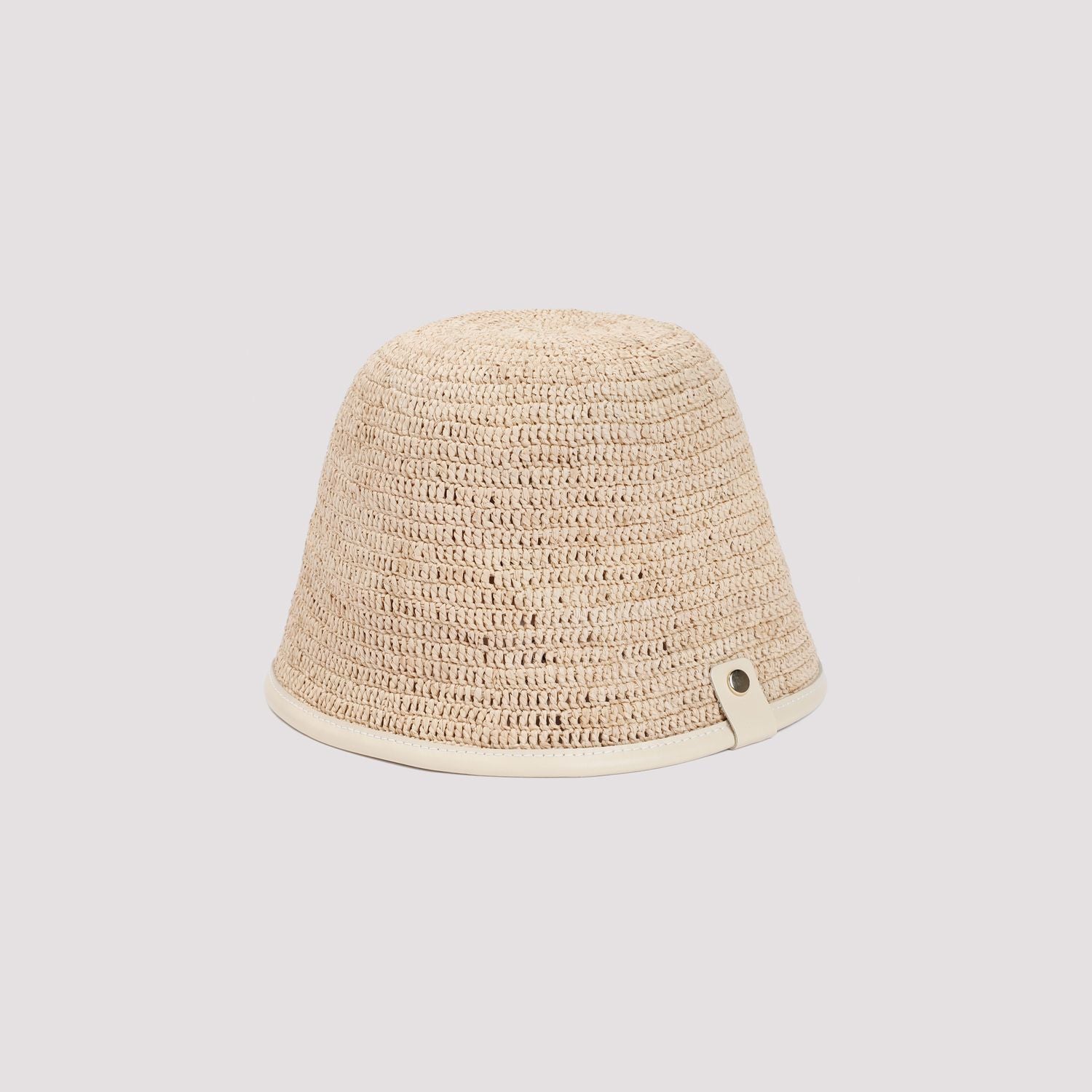 JACQUEMUS Mini Raffia Bucket Hat for Women - SS25