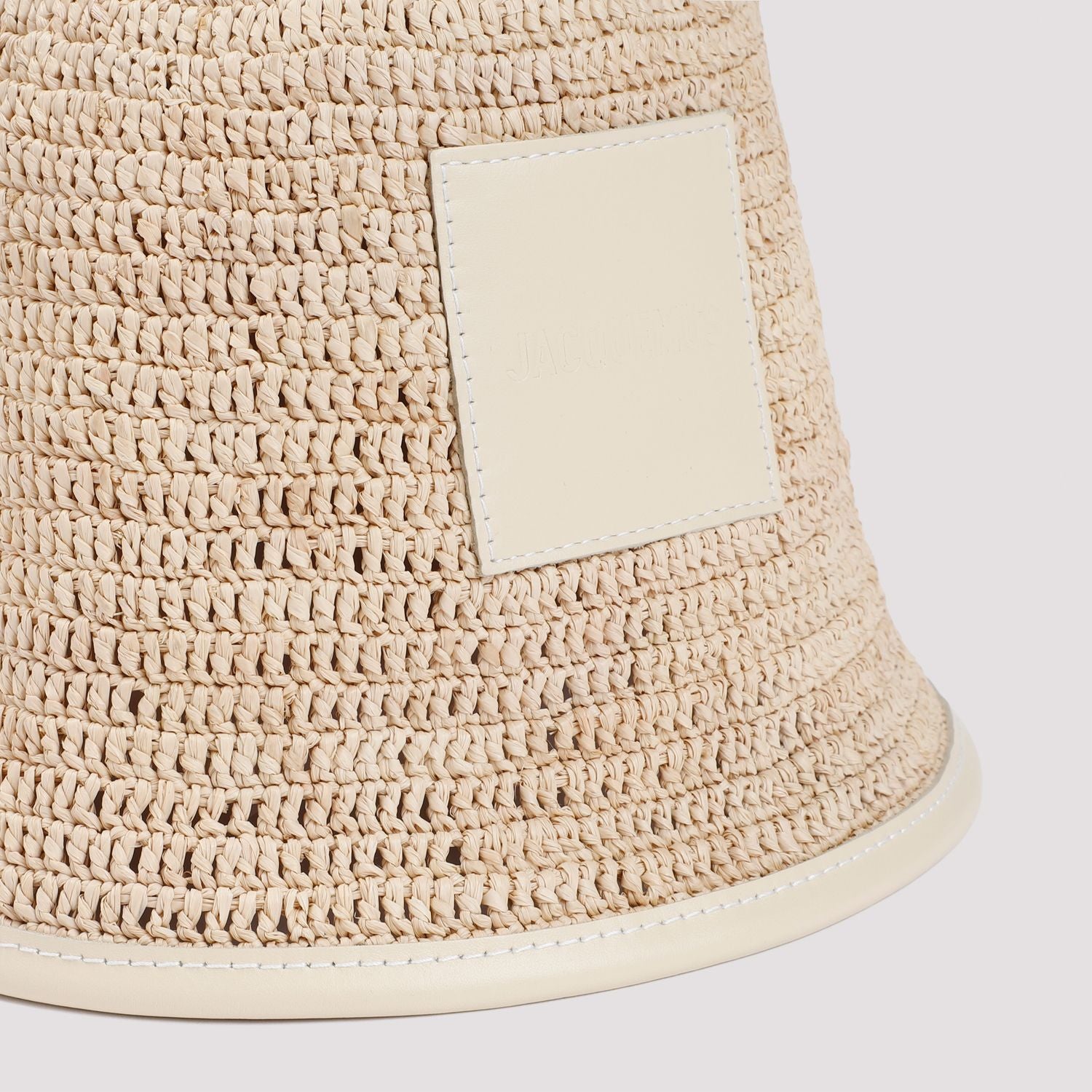 JACQUEMUS Mini Raffia Bucket Hat for Women - SS25
