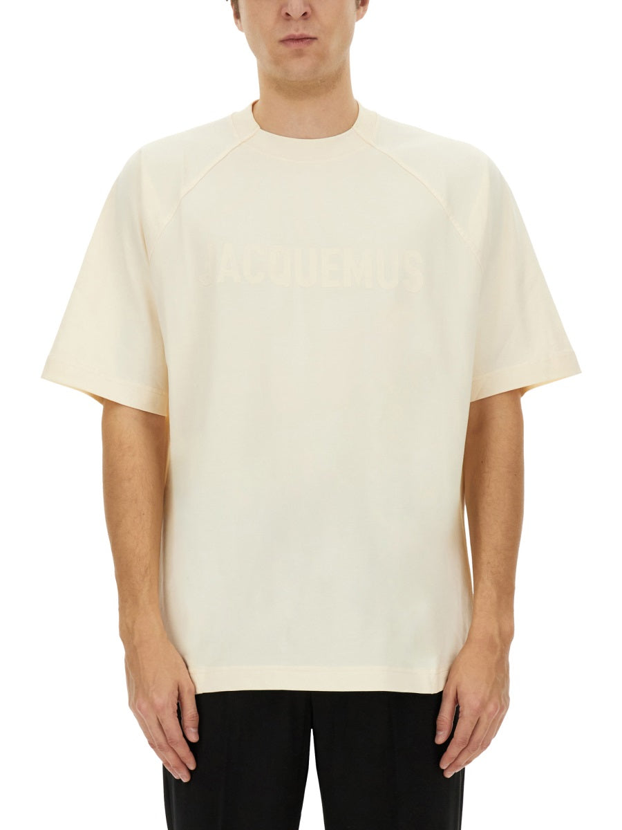 JACQUEMUS Cotton Crew Neck T-Shirt - Size L