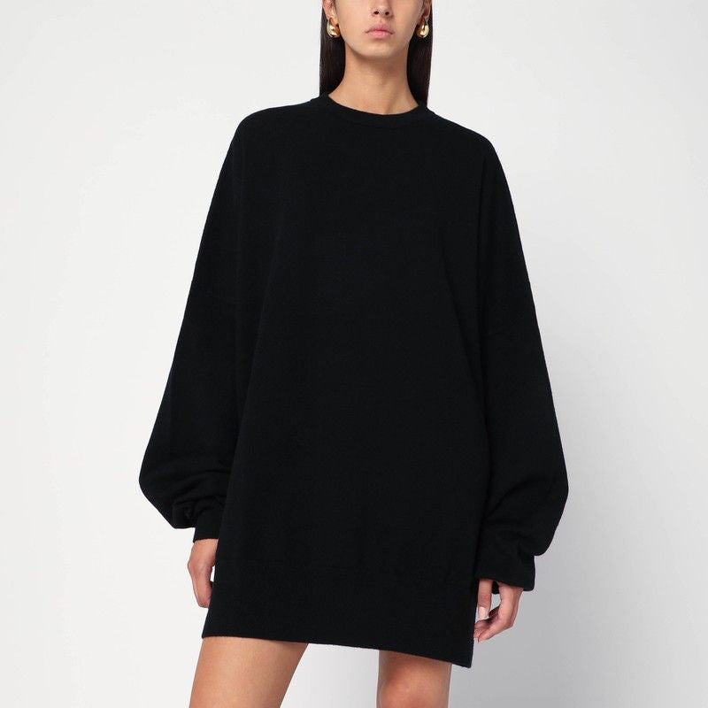 EXTREME CASHMERE Oversized Cashmere Sweater with Balloon Sleeves