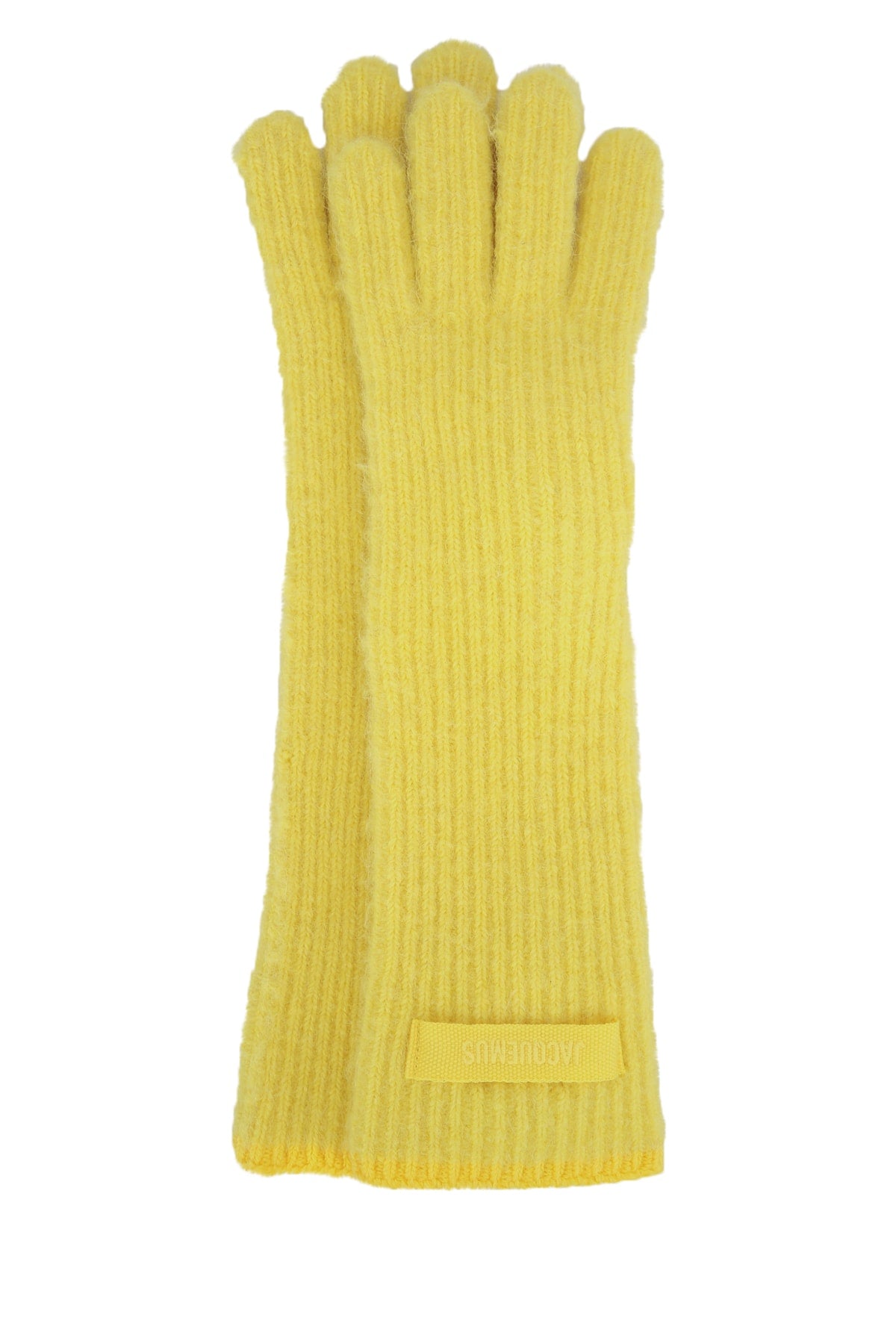 JACQUEMUS Textured Gros Grain Gloves for Women