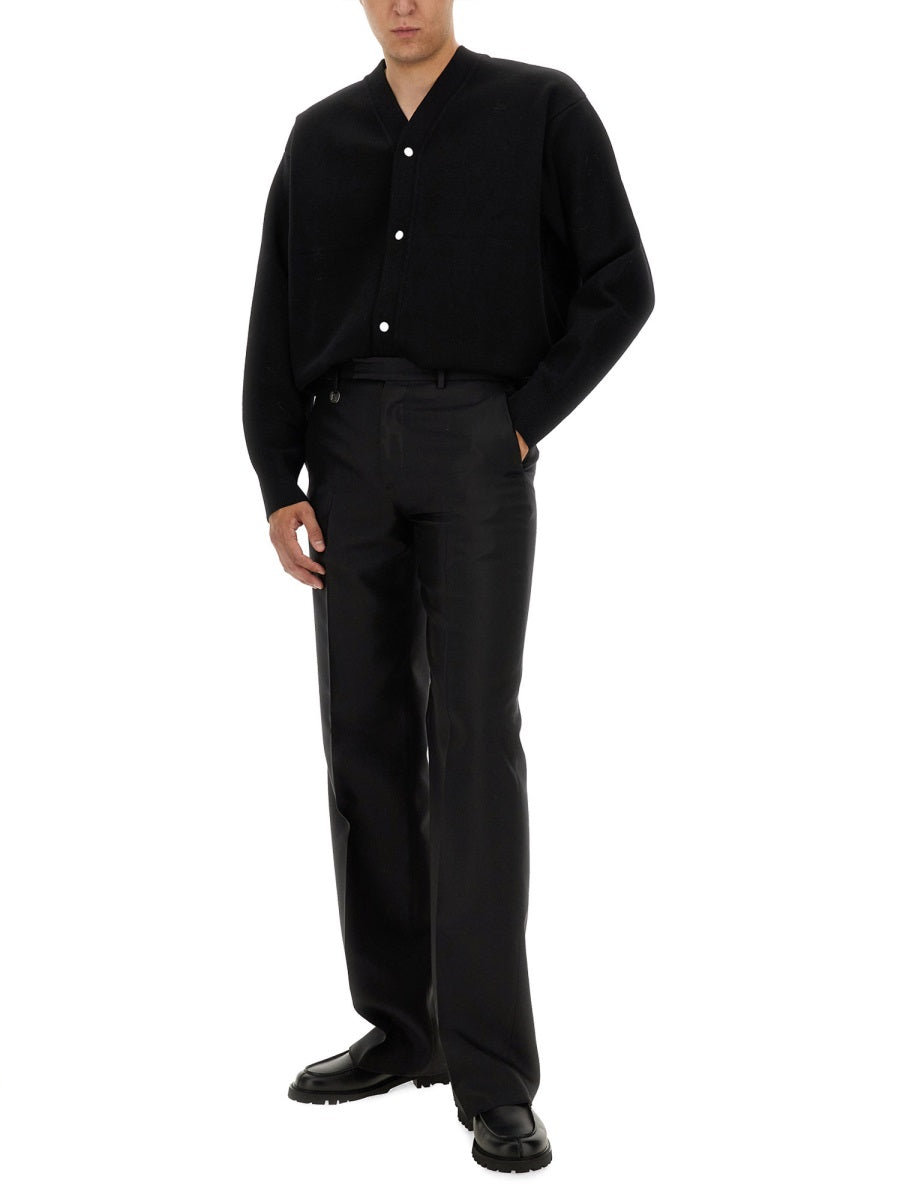 JACQUEMUS Buttoned Merino Wool Cardigan