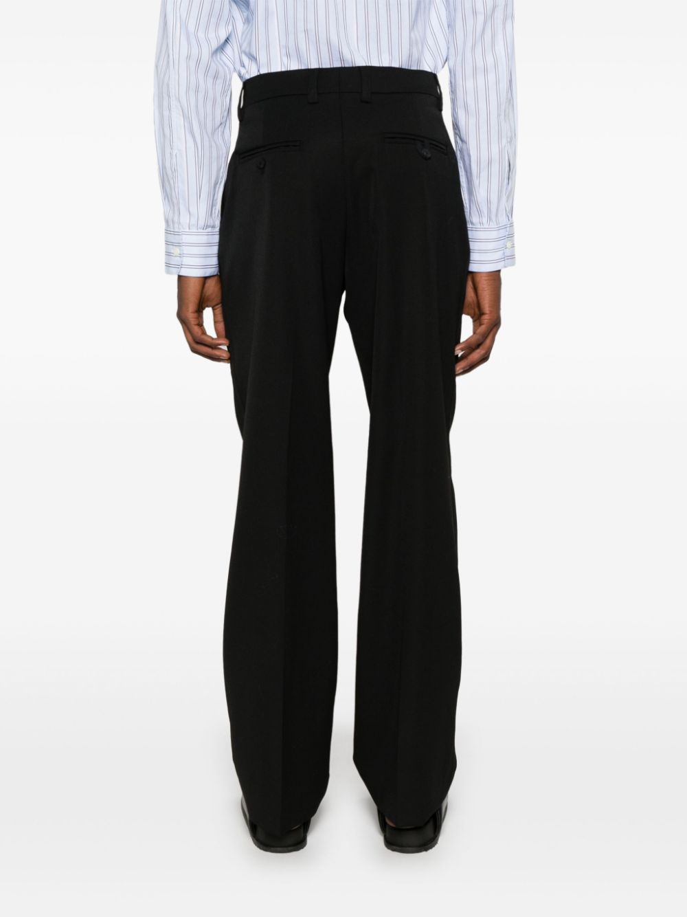 JACQUEMUS Luxurious Virgin Wool Trousers for Men