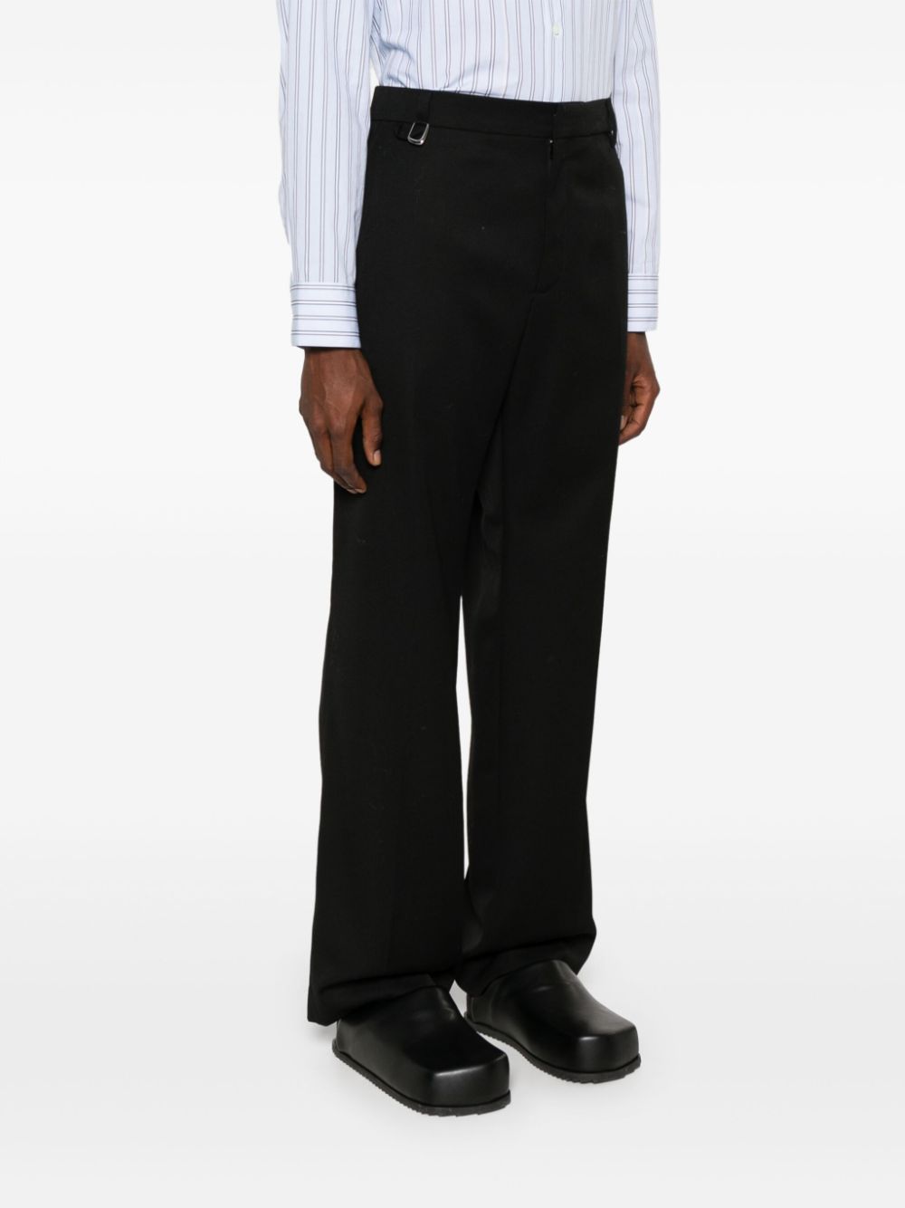 JACQUEMUS Luxurious Virgin Wool Trousers for Men