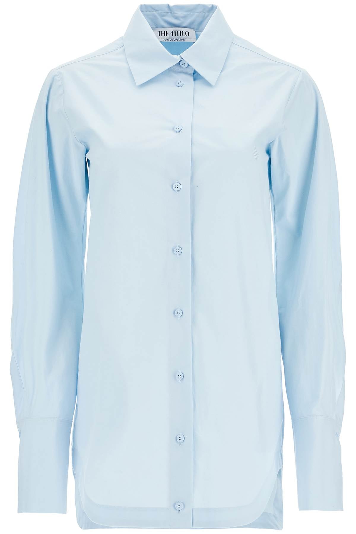 THE ATTICO Cotton Shirtdress with Pockets