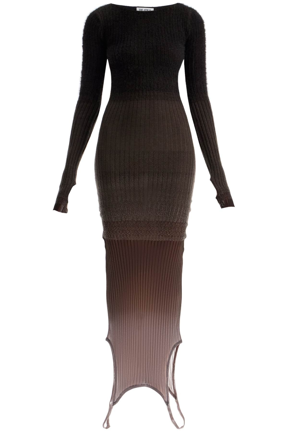 THE ATTICO Ribbed Knit Dress