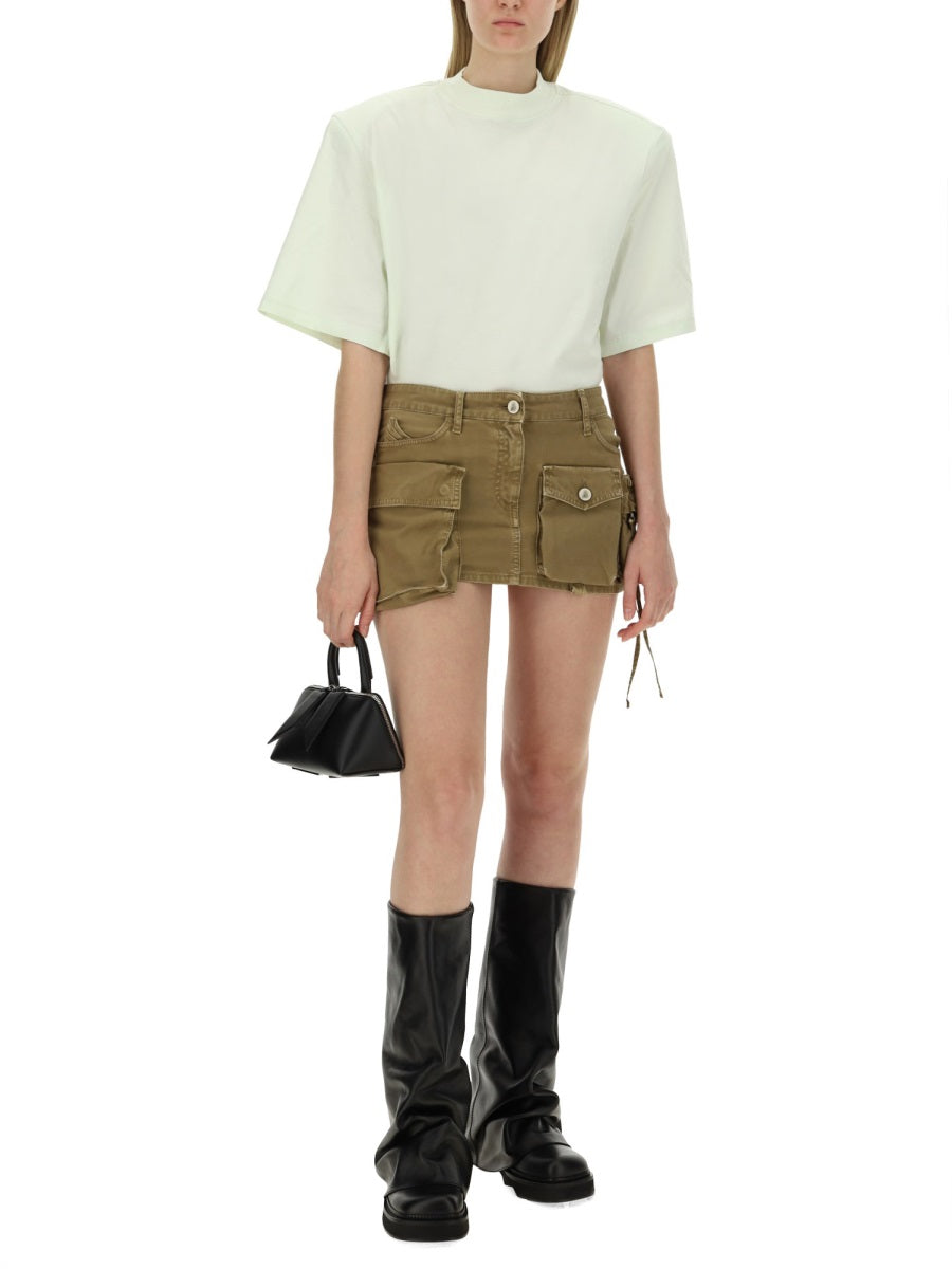 THE ATTICO Stylish Mini Skirt - Regular Fit, Size 27