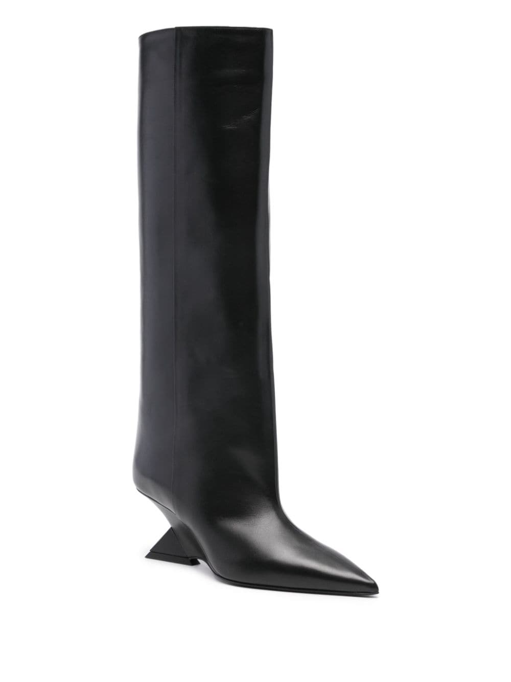 THE ATTICO Knee-Length Leather Boots for Women