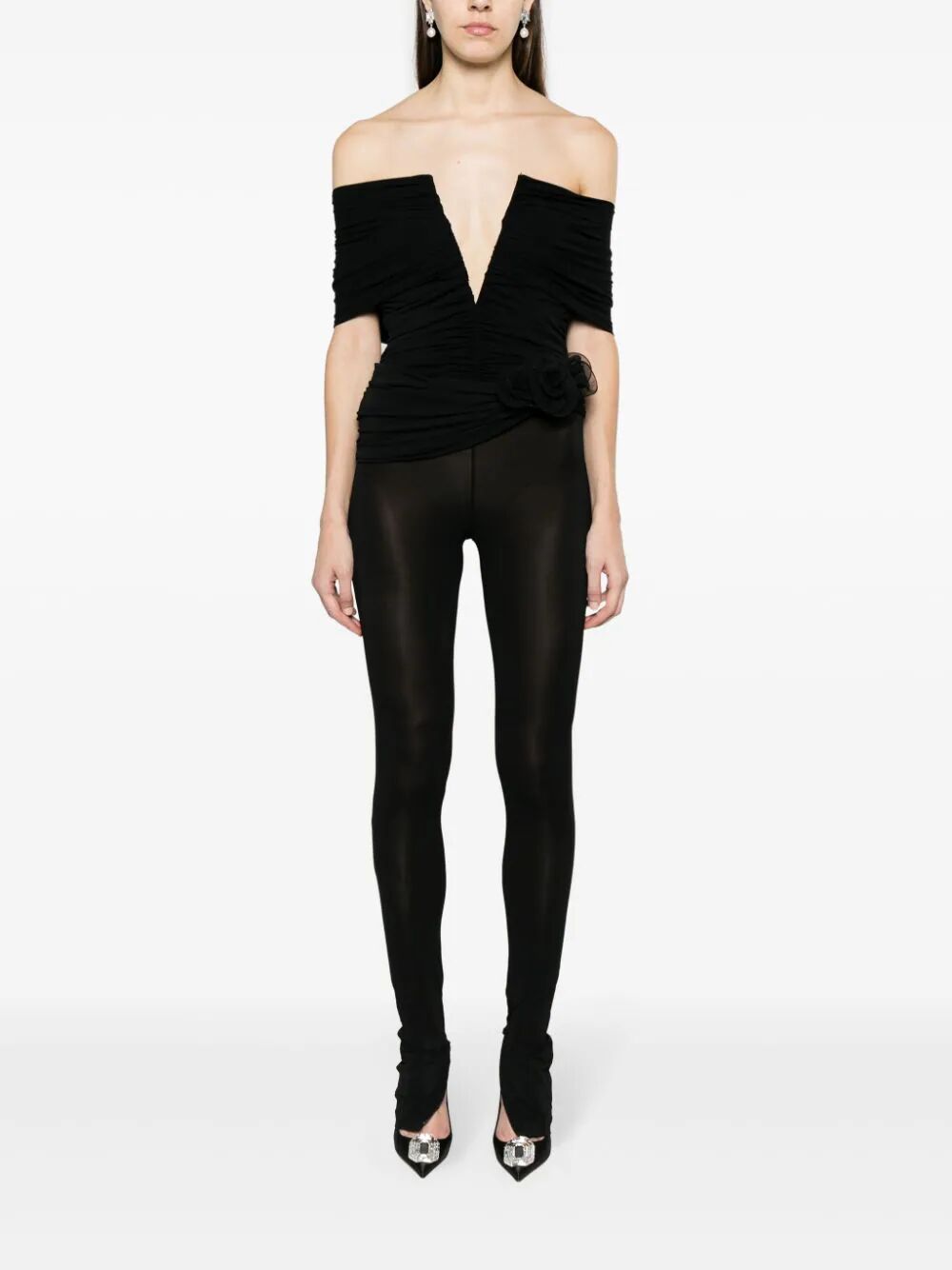 MAGDA BUTRYM Off the Shoulder Blouse for Women - SS24