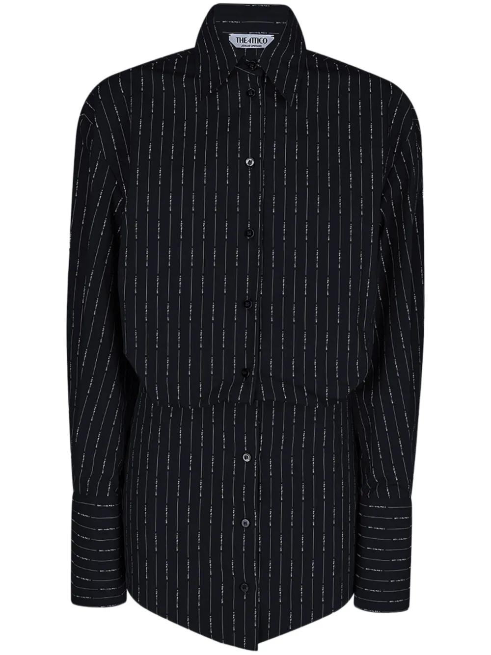 THE ATTICO Silvye Mini Shirtdress