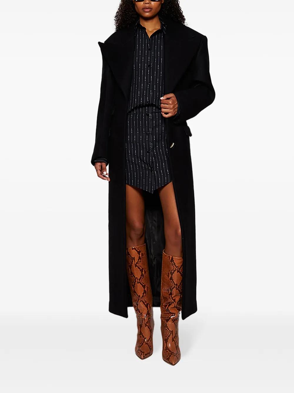 THE ATTICO Silvye Mini Shirtdress