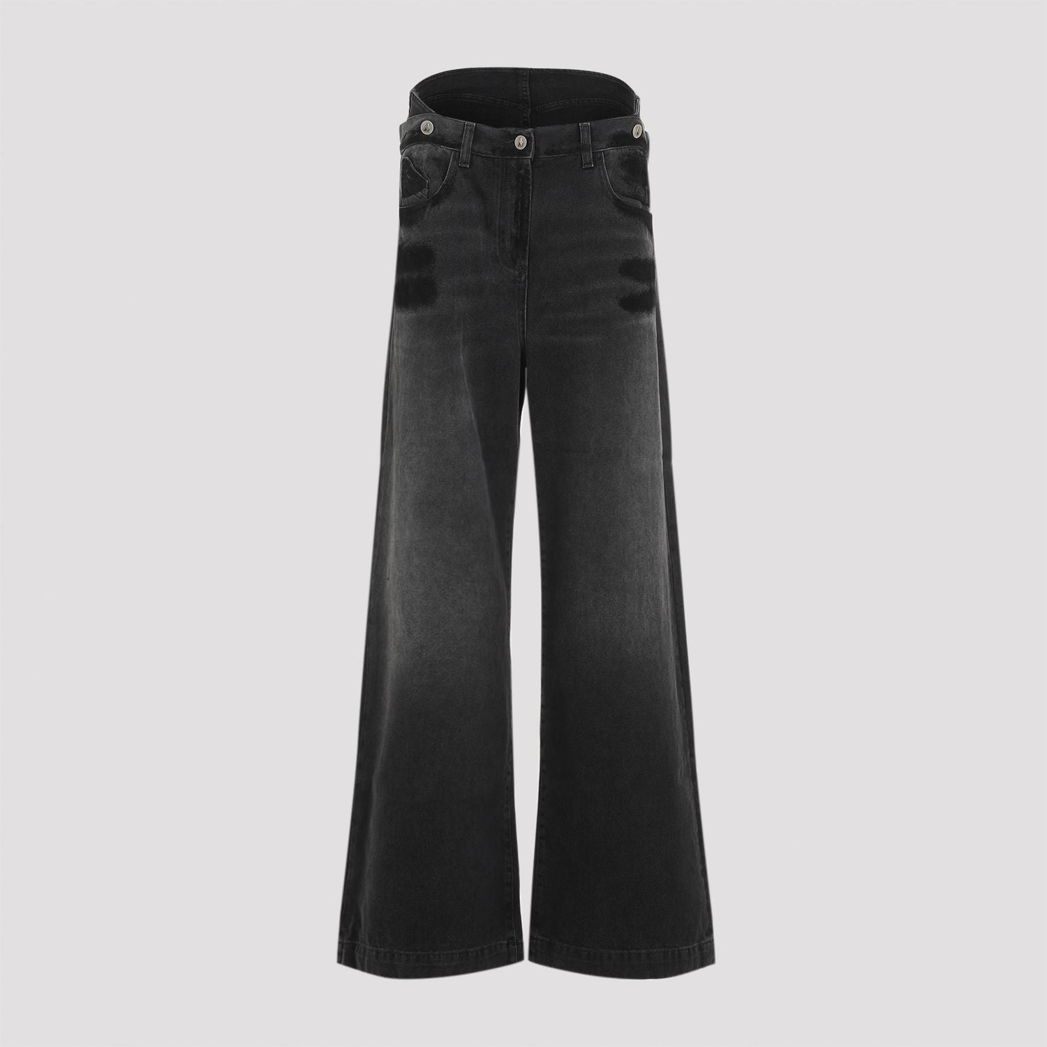 THE ATTICO Chic Long Denim Trousers for Women - FW24 Collection