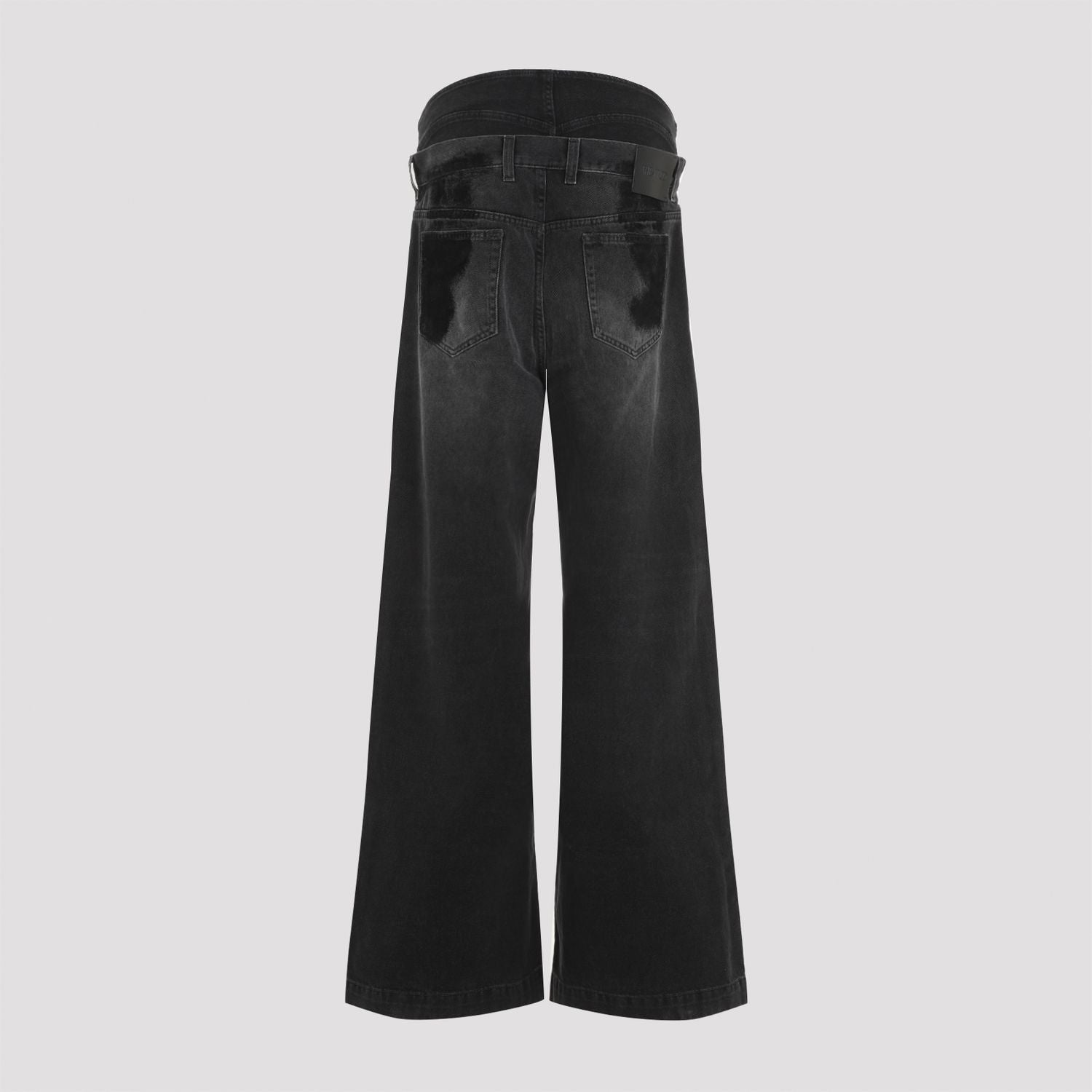 THE ATTICO Chic Long Denim Trousers for Women - FW24 Collection