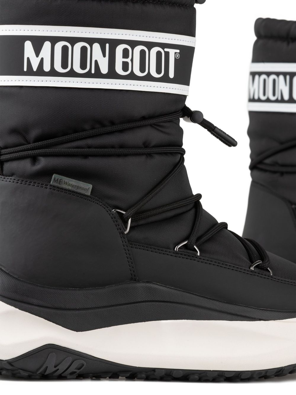 Platform Moon Boots with Drawstring Fastening for Men