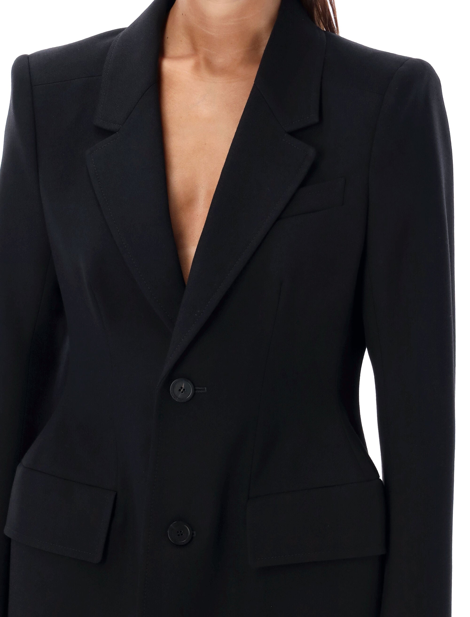 BALENCIAGA Hourglass Women's Wool Blazer