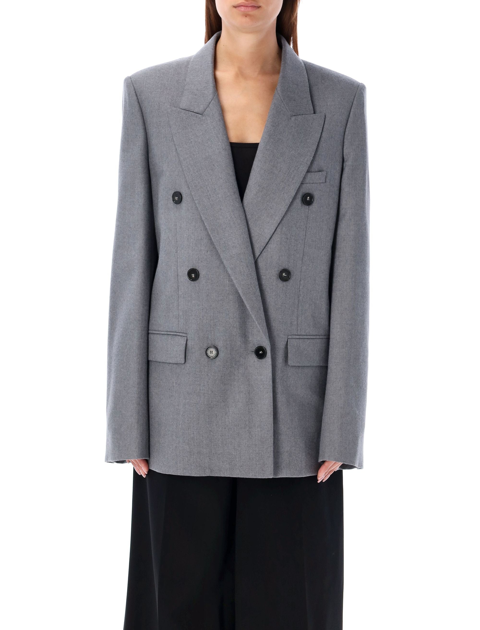 STELLA MCCARTNEY Tailored Double-Breasted Blazer (Size 40)