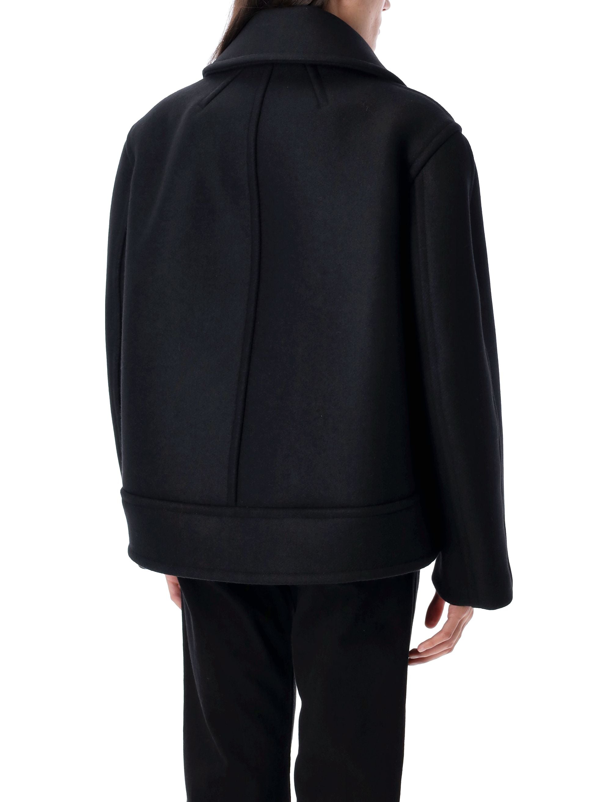 SAINT LAURENT Oversized Pea Jacket