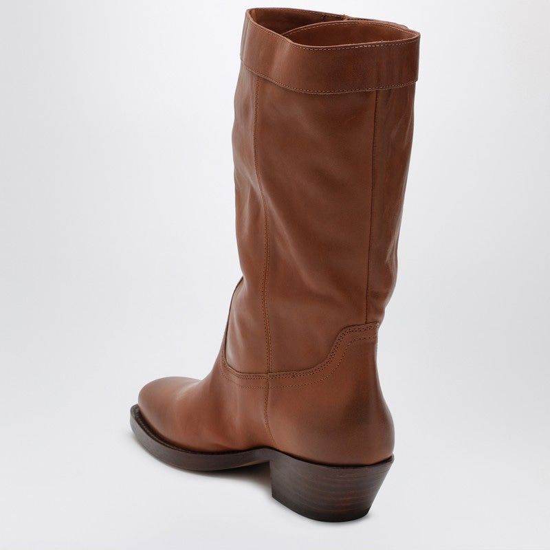 ISABEL MARANT Leather Biker Boot