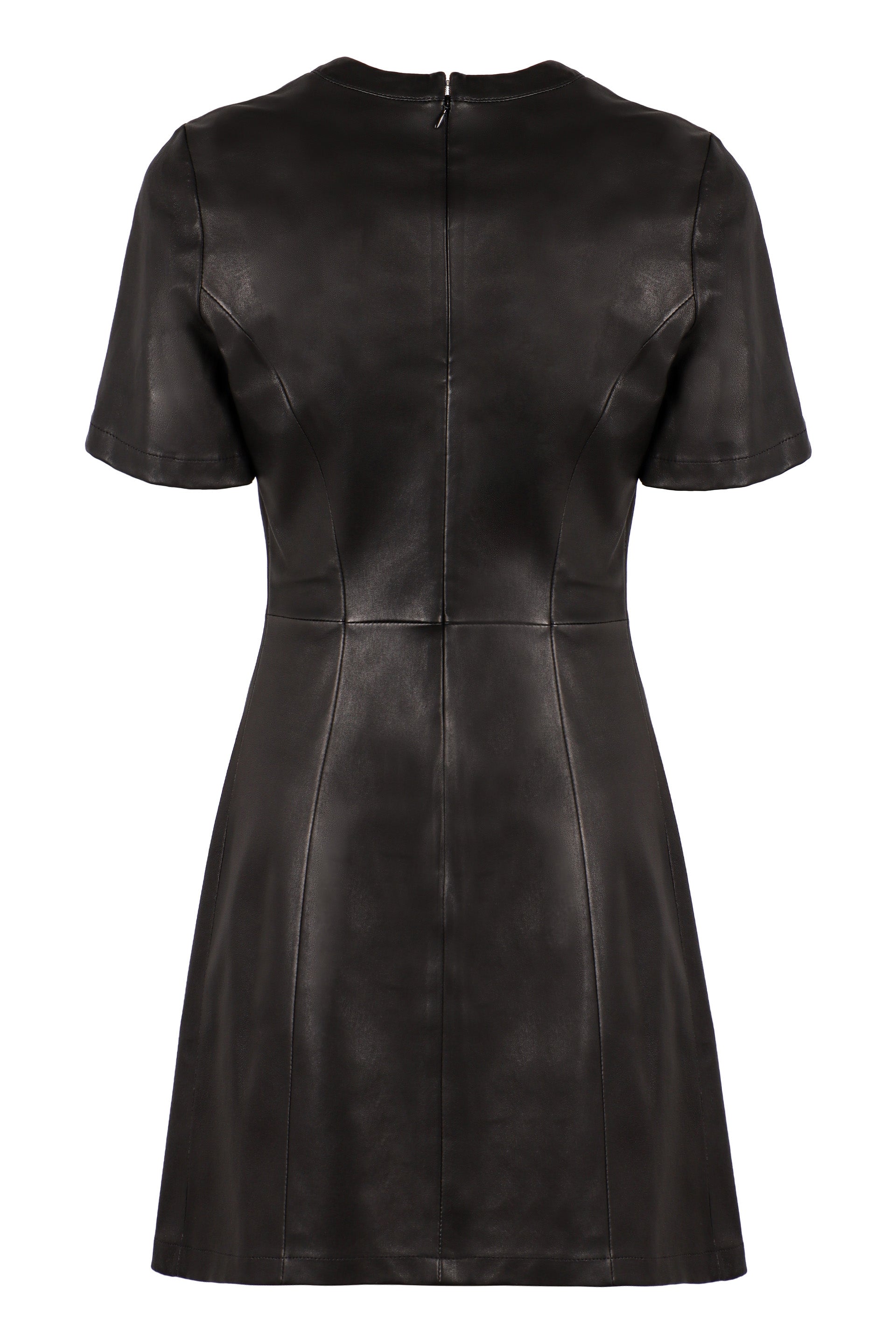 PACO RABANNE Chic Mini Dress with Draped Front