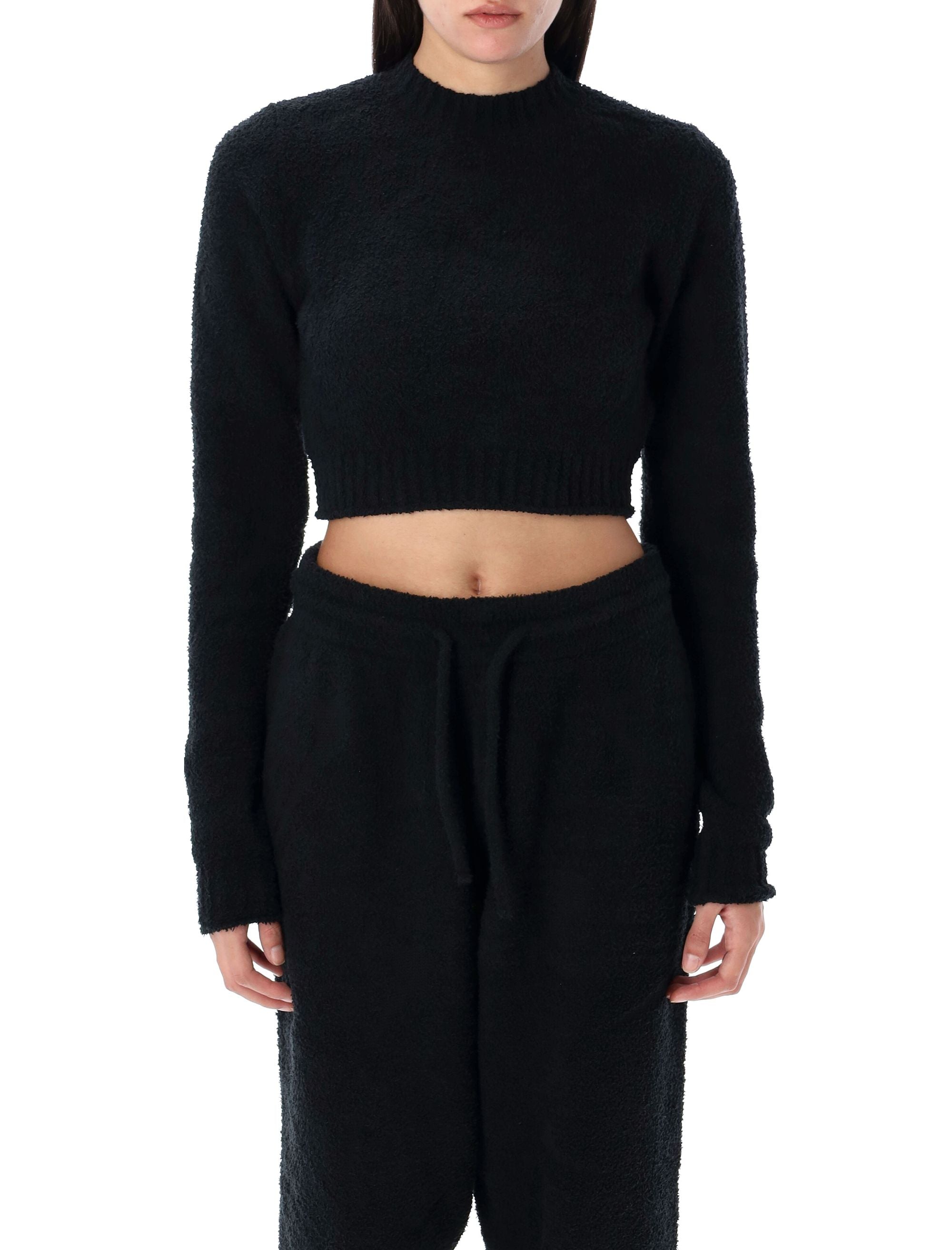 NIKE Cozy Bouclè Knit Mini Top