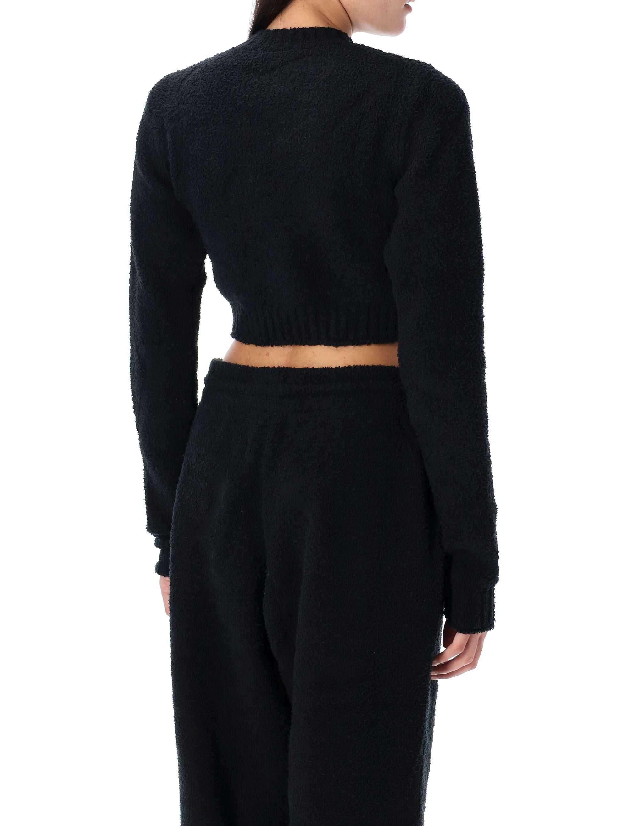 NIKE Cozy Bouclè Knit Mini Top