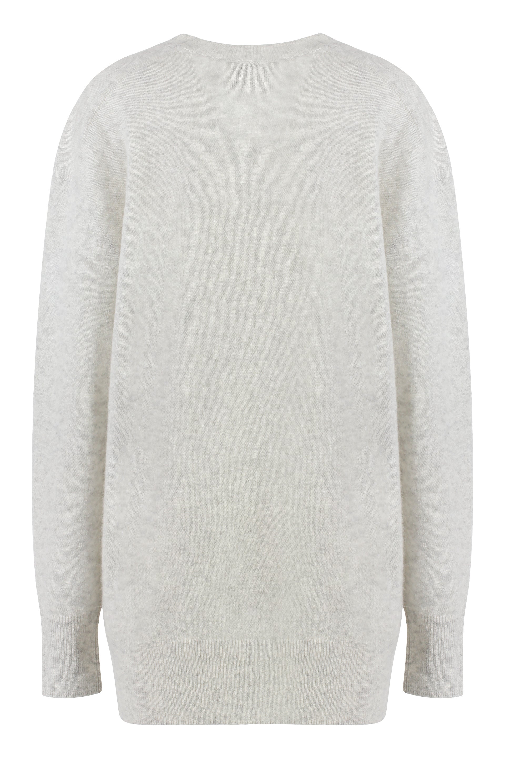 ISABEL MARANT Cashmere Blend Pullover with Ribbed Knit Edges