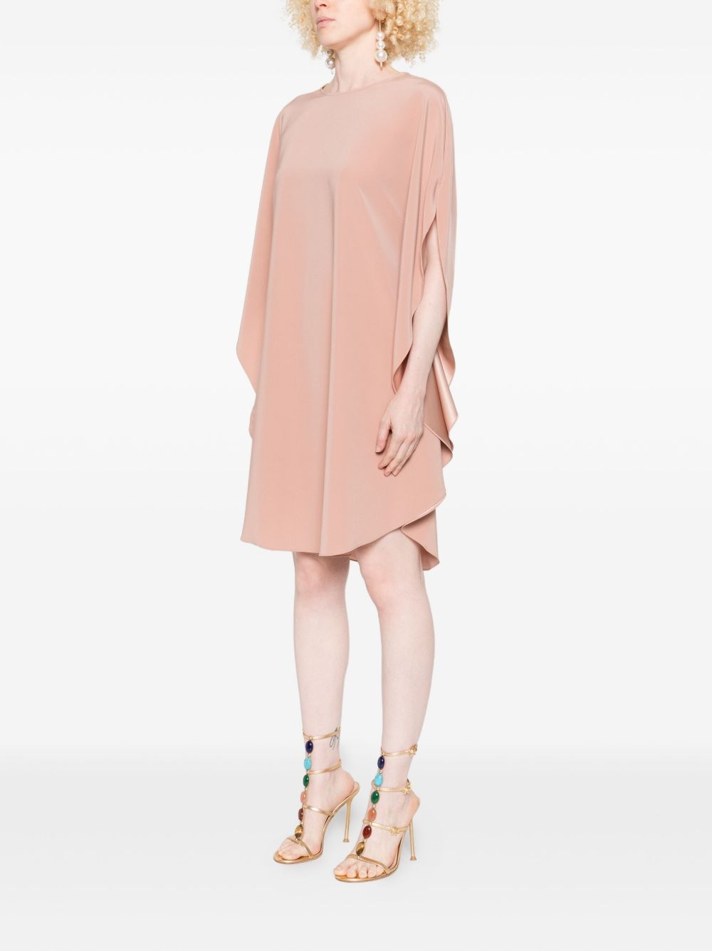 GIANLUCA CAPANNOLO Split Sleeve Mini Dress