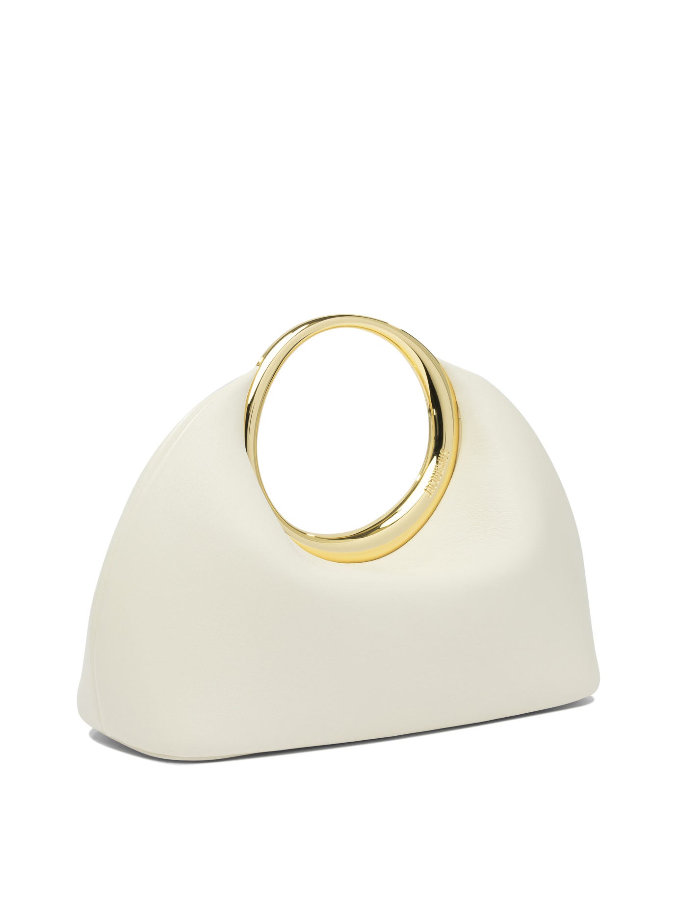 JACQUEMUS Mini Clutch Handbag with Ring Handle