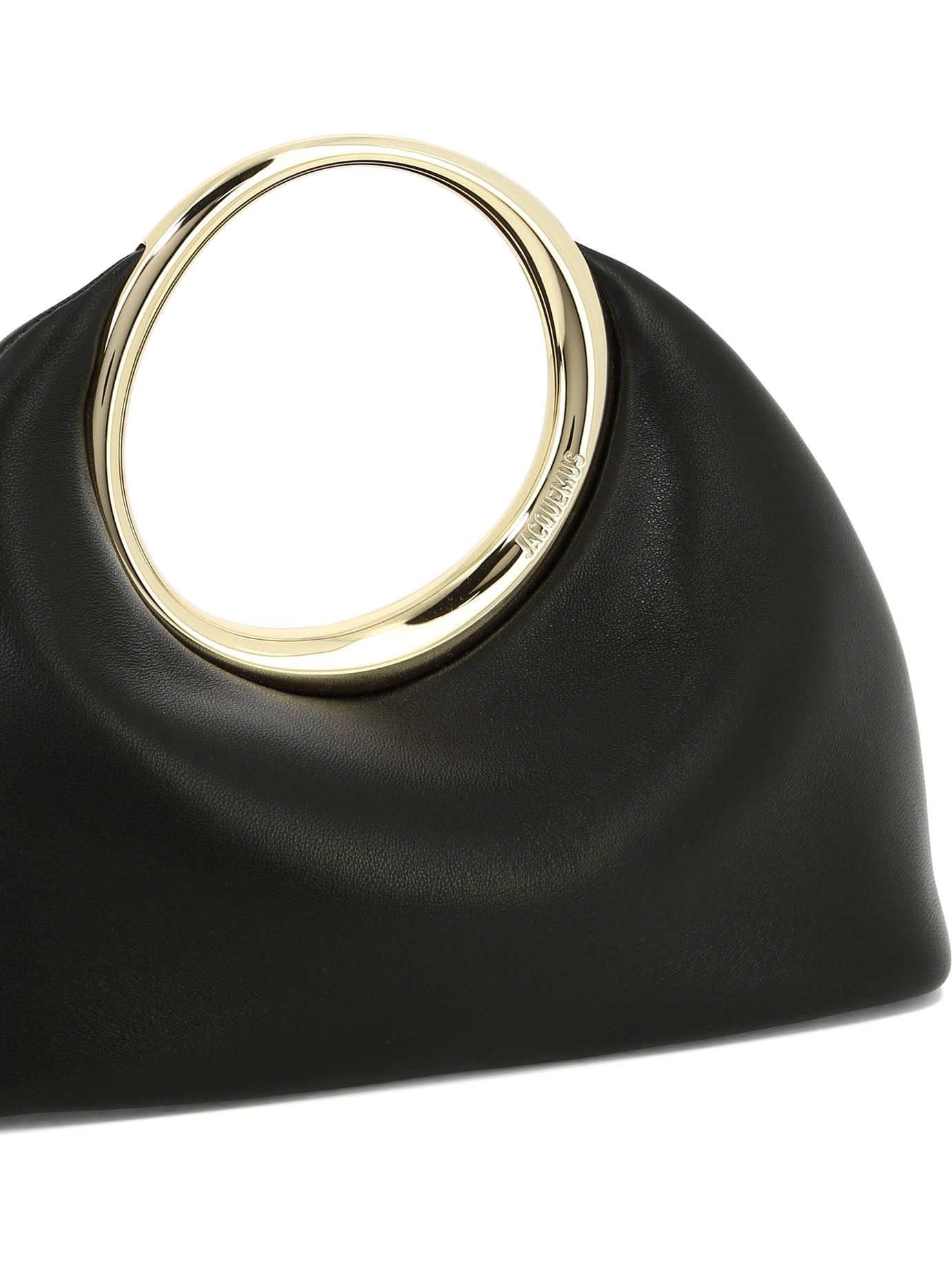 JACQUEMUS Lamb Leather Mini Clutch (22.5X16.5X8.5 CM)