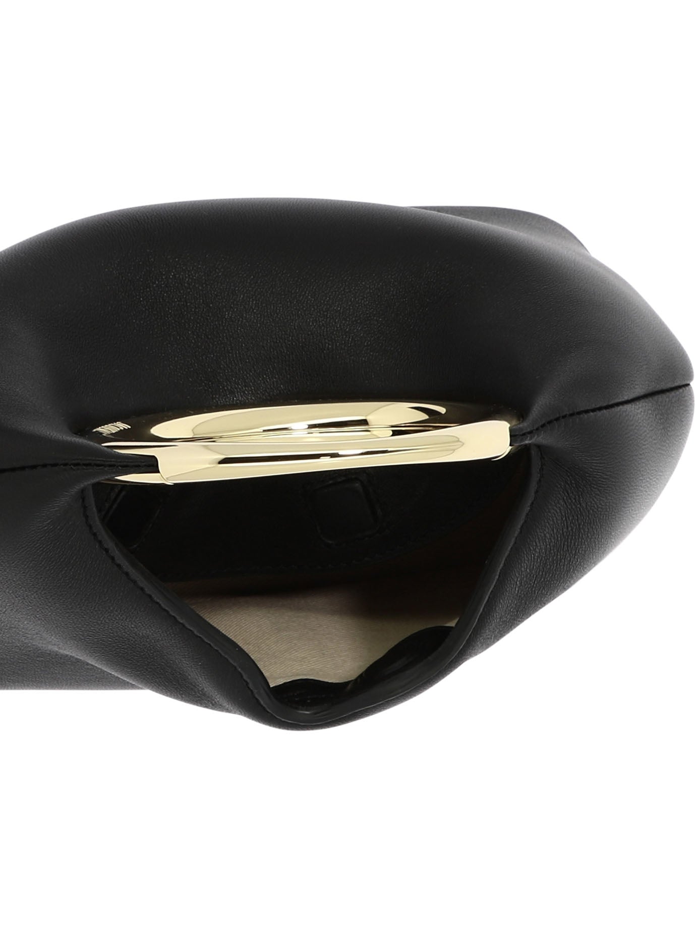 JACQUEMUS Lamb Leather Mini Clutch (22.5X16.5X8.5 CM)