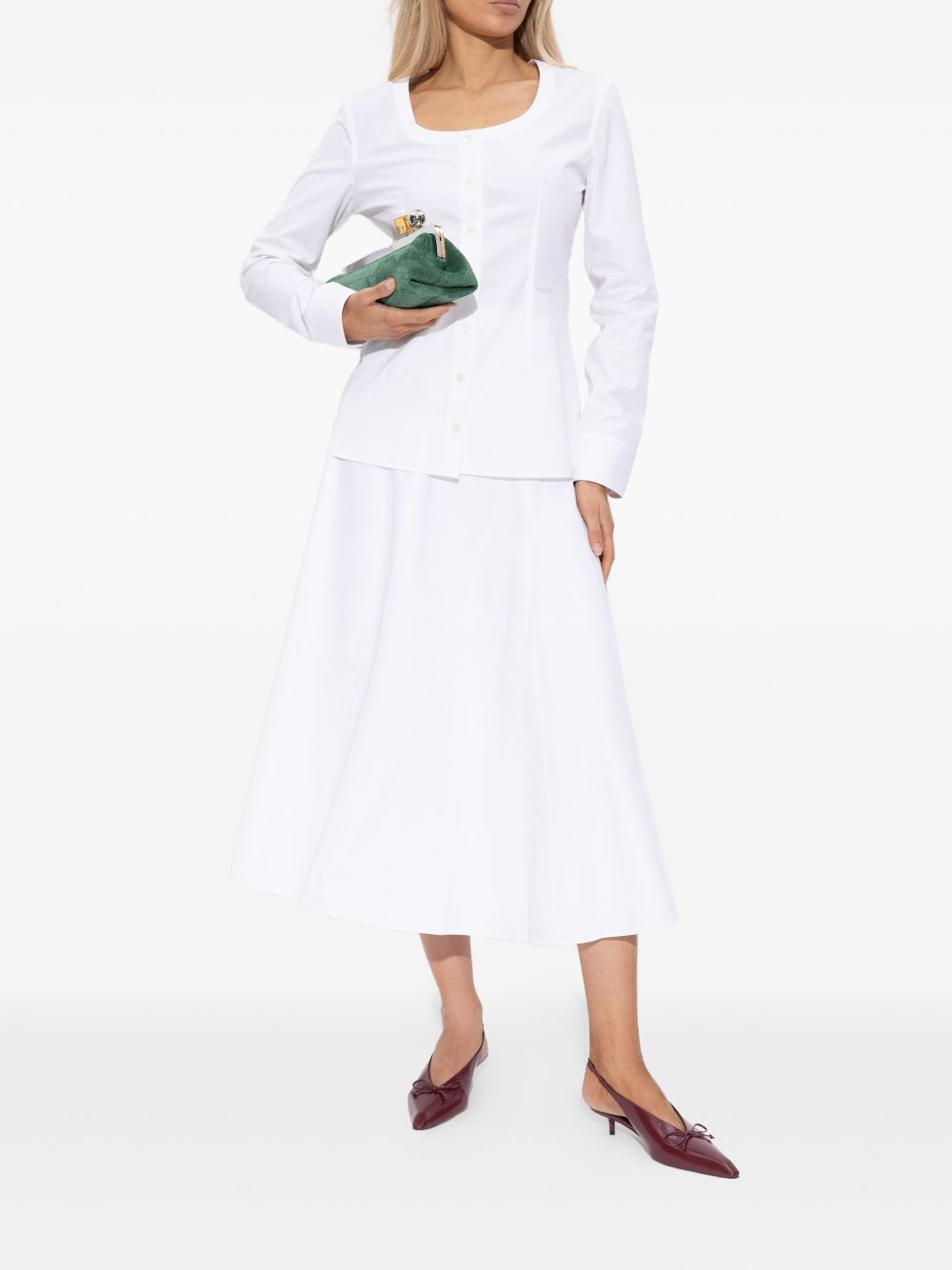 JACQUEMUS Cubisto Sling-Back Pumps